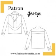 Patrón de costura Louis Antoinette camiseta George|raw }}
