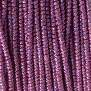 Bobina de hilo Bliss Moonlight de fabricación italiana 1 mm Morado/Color Malva x30m