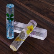 Molde de silicona para hacer colgantes de resina 40 mm cuadrado/redondo/triángulo