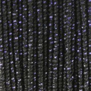 Bobina de hilo Bliss Moonlight de fabricación italiana 1 mm Negro/Color Malva x30m|raw }}