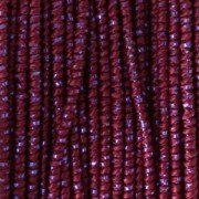 Bobina de hilo Bliss Moonlight de fabricación italiana 1 mm Granate/Color Malva x30m|raw }}