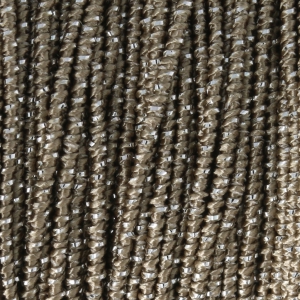 Bobina de hilo Bliss Elástico de fabricación italiana 1 mm Marrón/Plateado x30m