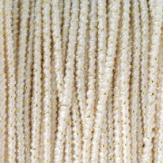 Bobina de hilo Bliss Elastico de fabricación italiana 1 mm Color Crema/Dorado x30m|raw }}