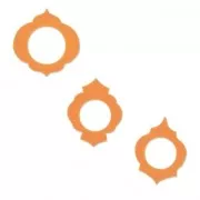 Surtido de 3 cortadores para arcilla polimérica - Lámpara Marroquí Bohemia