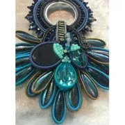 Dagas de cristal 5x16 mm Light Amethyst Opal Laser x25