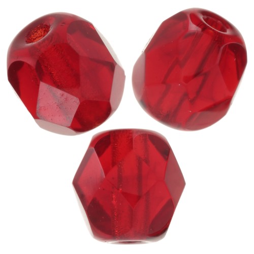 Facetadas 5 mm Siam x50