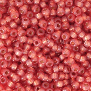 Rocalla Miyuki Duracoat 11/0 4244 - Dyed Persimmon Silver Lined x8g