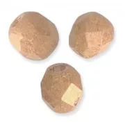 Cuentas facetadas 4 mm Macadamia Pacifica x50