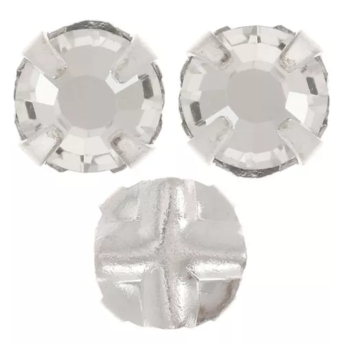 Strass para coser 5 mm Crystal  x10