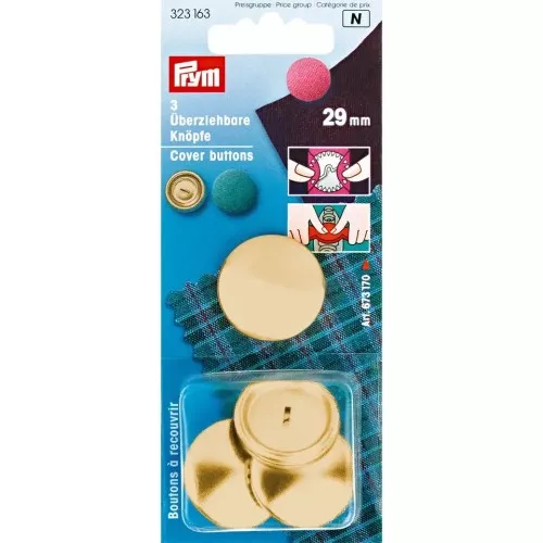 5 botones para forrar 19 mm para personalizar
