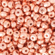 Cuentas facetadas de vidrio checa Micro Spacers 2x3 mm Copper Plated x50|raw }}