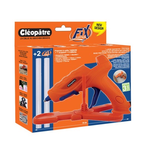 Mini pistola de pegamento eléctrica - Cléopâtre