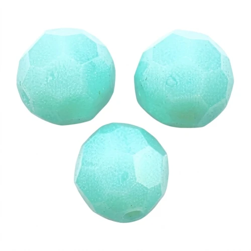 Cuentas redondas PureCrystal 5000 4 mm - Mint Alabaster x20