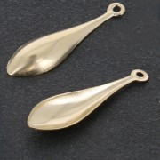 Colgante fino gota 22,5 mm de Gold filled 