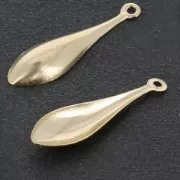 Colgante fino gota 22,5 mm de Gold filled 