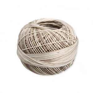 Hilo algodón Lizbeth talla 10 Latte Foam n°168 x111m