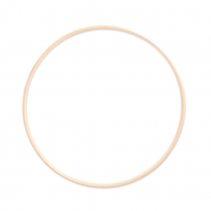 Círculo de madera para hacer atrapasueños o para decorar 25 cm x1