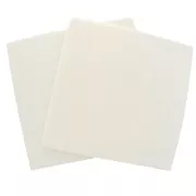 Alfombrilla especial para trabajar con cuentas y abalorios 20x20 cm  beige x2