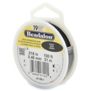 Hilo de Acero 19 hebras 0.46 mm Negro x 31 m