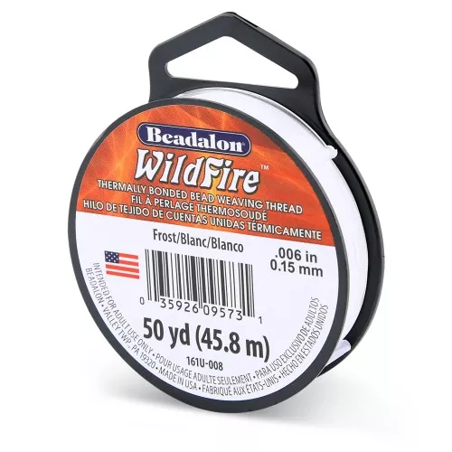 Hilo nilón trenzado WildFire 0.15 mm Blanco x 45.8m