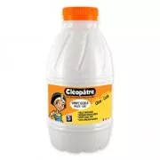Pegamento blanco especial Cléopâtre para hacer Slime y Actividades Manuales 500 gr
