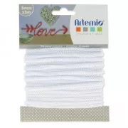 Hilo para tricotar a medida 5 mm - Blanco x5m