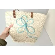 Hilo para tricotar a medida 5 mm - Blanco x5m