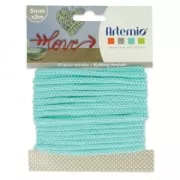 Hilo para tricotar a medida 5 mm - Verde pastel x5m