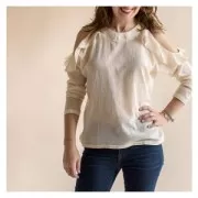 PatrónAime Comme Marie - Aime comme Maharani - chemisier épaule dénudée