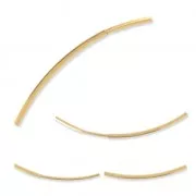 Cierre para hilo y cable de 1 mm dorado x1