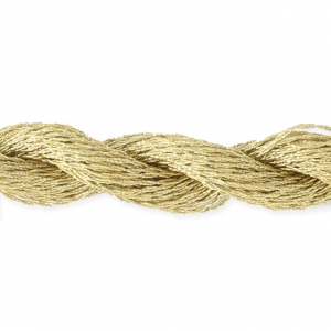 Algodón perlé metalizado DMC n°5 Dorado (5282) x25m