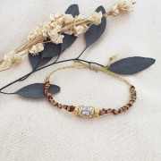 Algodón perlé metalizado DMC n°5 Dorado (5282) x25m