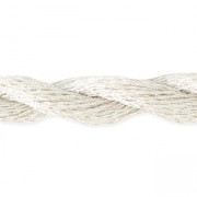 Algodón perlé metalizado DMC n°5 Plateado (5283) x25m