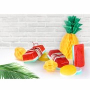 Base de jabón de glicerina transparente para fundir y moldear para creación DIY de jabón Gris x100g