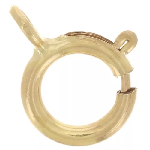 Cierre de reasa con anillo abierto 6 mm Gold filled