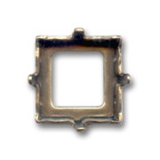 Engaste PureCrystal 4447 cuadrado 8 mm color bronce|raw }}