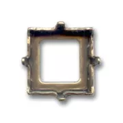 Engaste PureCrystal 4447 cuadrado 8 mm color bronce