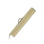 Terminal para tejido de cuentas 26 mm bronce x1