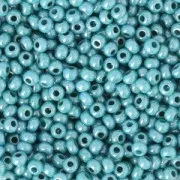 Cuentas de Rocalla Preciosa 11/0 de 2 mm - Verde brillante x 20 g