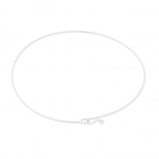 Pulsera jonc muy fina 62 mm de Plata 925 x1|raw }}