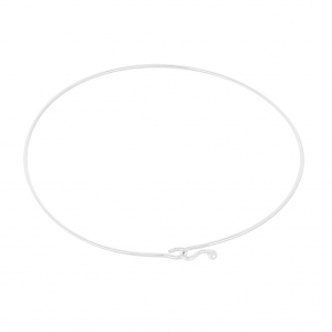 Pulsera jonc muy fina 62 mm de Plata 925 x1