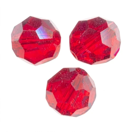 Cuentas redondas PureCrystal 5000 6 mm - Siam claro x6