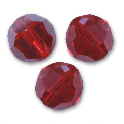Cuentas redondas PureCrystal 5000 4 mm - Siam x20