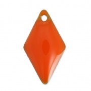 Strass de metal y resina epoxi 16x9 mm - Naranja x8|raw }}