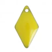 Strass de metal y resina epoxi 16x9 mm - Amarillo x8