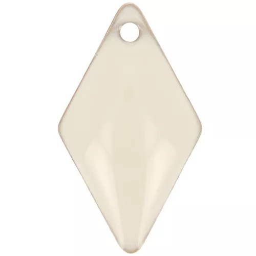 Strass de metal y resina epoxi 16x9 mm - Crema x8