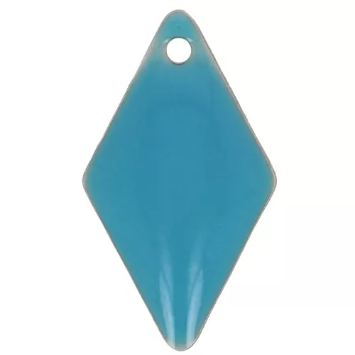 Strass de metal y resina epoxi 16x9 mm - Azul x8