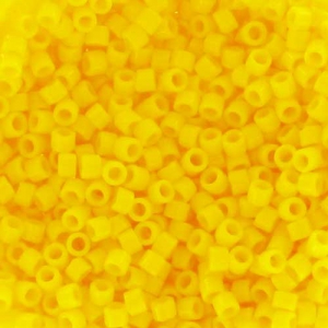 Miyuki Delica 11/0 DB1132 - Opaque Canary envase de 100g