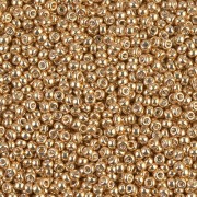 Cuentas Rocalla 11/0 1052 - Oro galvanizado x 100 g