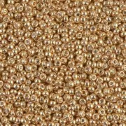 Cuentas Rocalla 11/0 1052 - Oro galvanizado x 100 g